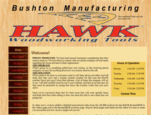 Tablet Screenshot of bushtonmanufacturing.com